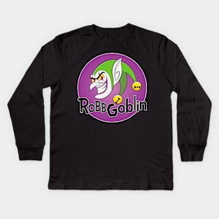 RobbGoblin Logo Kids Long Sleeve T-Shirt